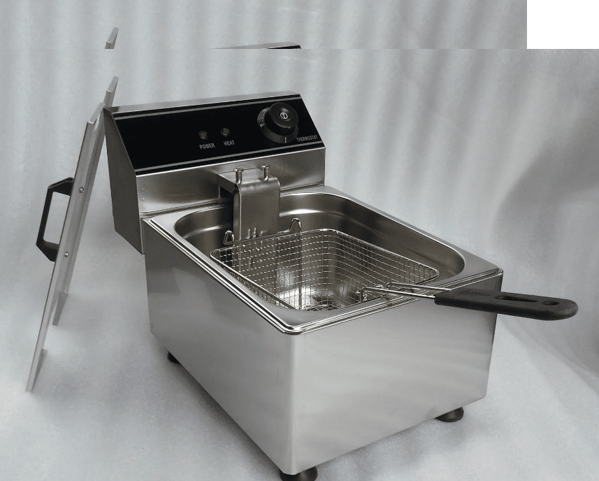 Elektromos fritőz 3000W 10L olajsütő